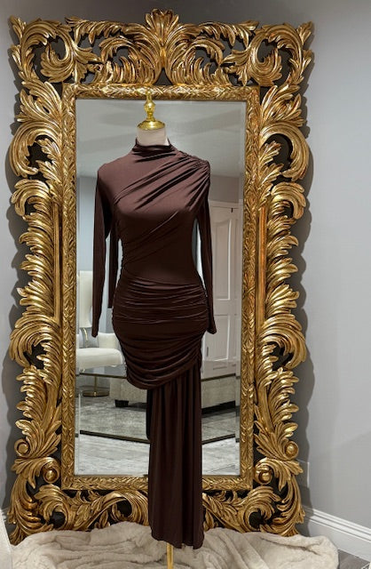 Lindsey Mini Dress/ Asymmetrical