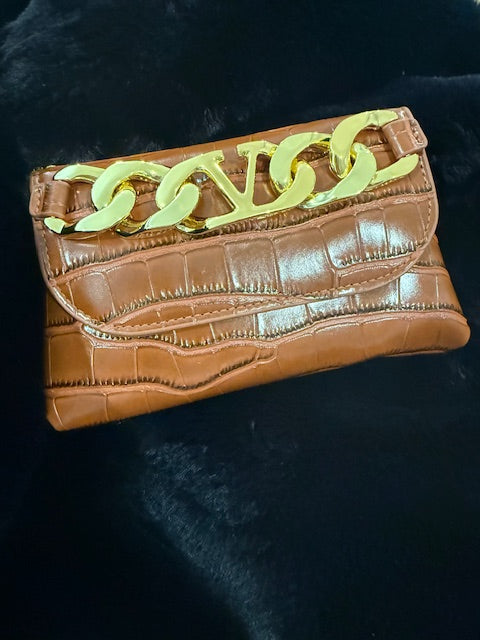 Crossbody & Belt Bag- Brown