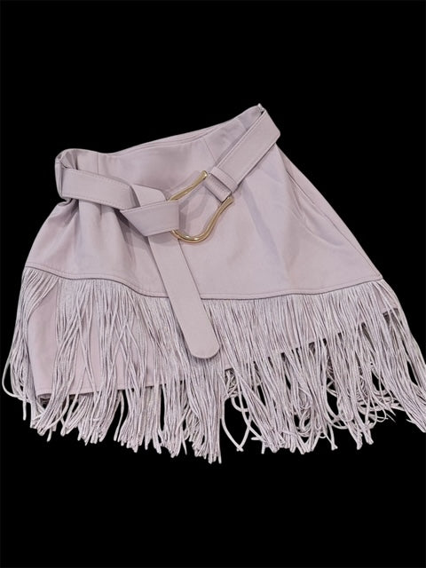 Luna Belted Mini Skirt