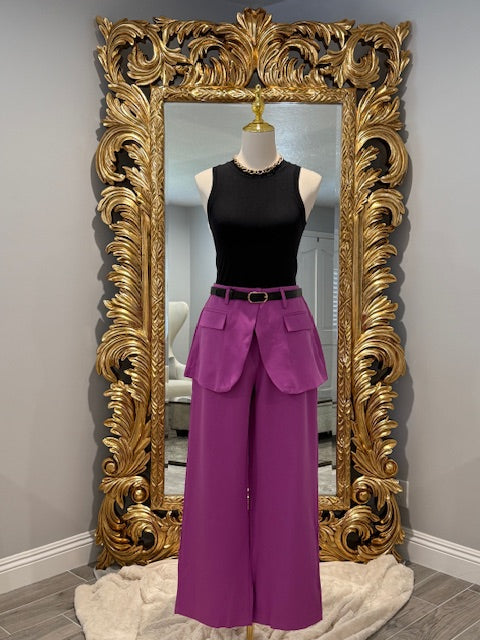 Cirka Pants with Skirt Overlay