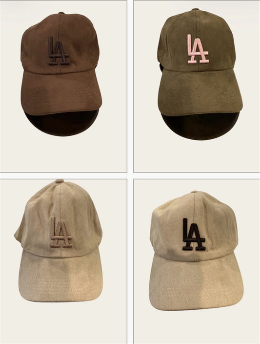 LA Cap- Suede/ Adjustable