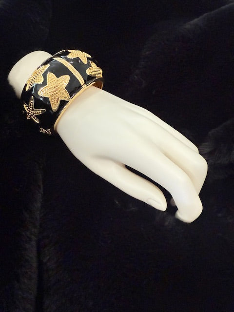 Black & Gold Bangle