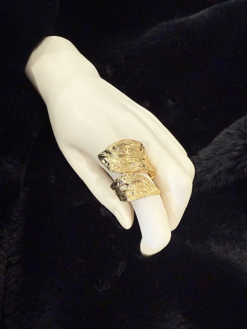 Gold Leaf Ring