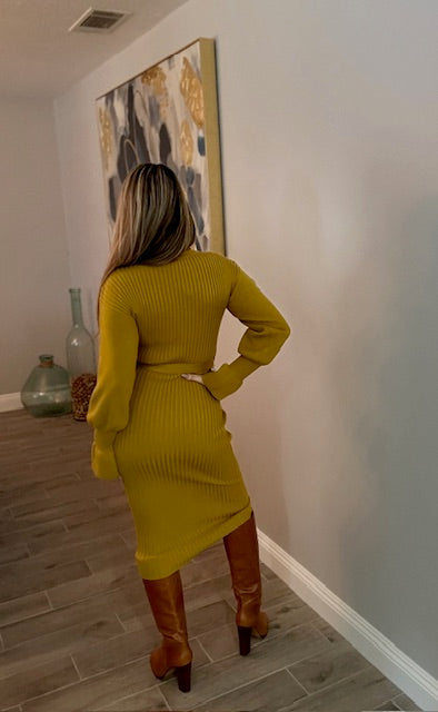 Luna Midi Sweater Dress