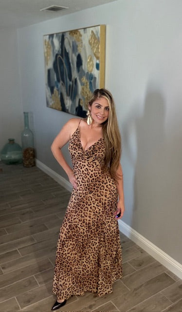 Leopard Maxi Dress