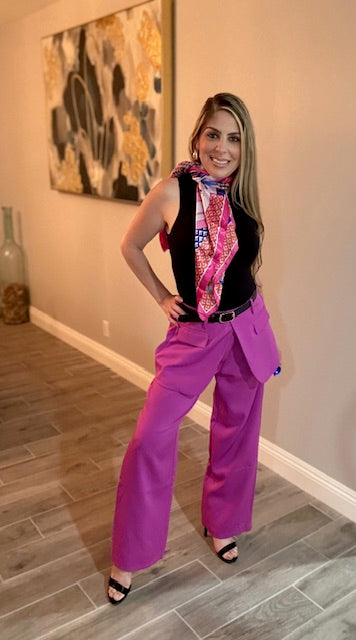 Cirka Pants with Skirt Overlay