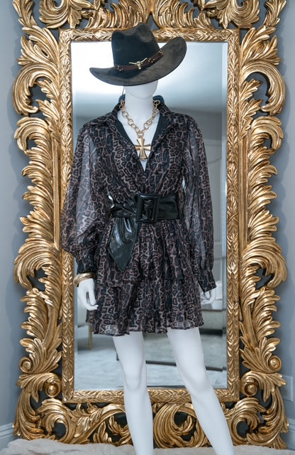Leopard Mini Dress