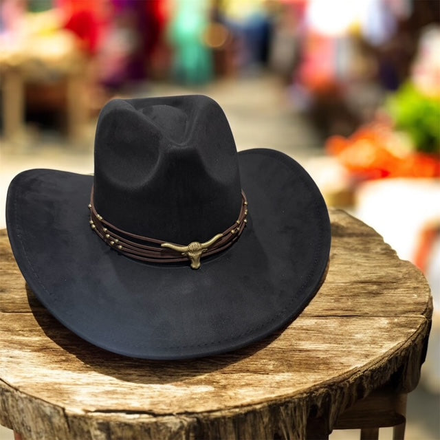 Western Hat- Black